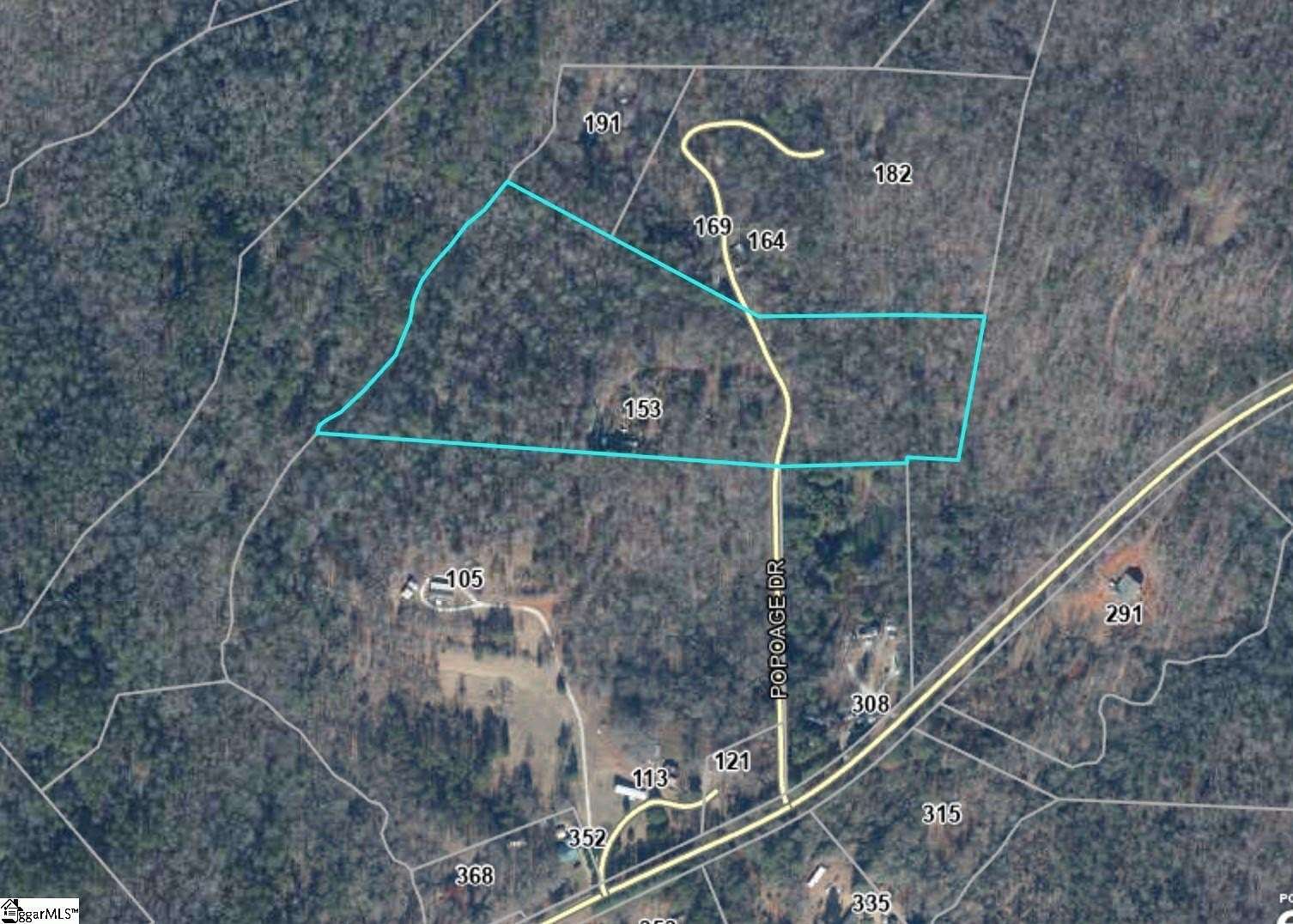15 Acres of Recreational & Residential Land for Sale in Marietta, South Carolina