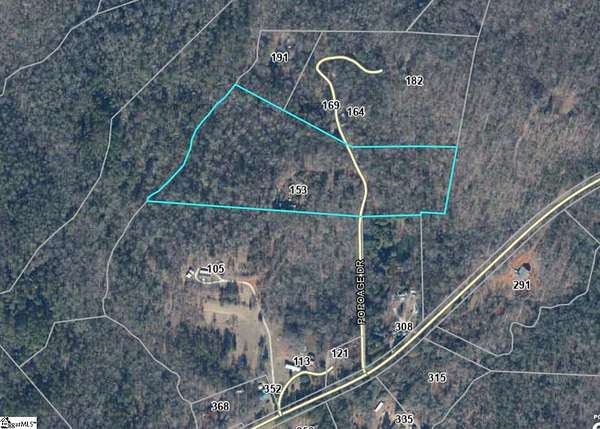 15 Acres of Recreational & Residential Land for Sale in Marietta, South Carolina