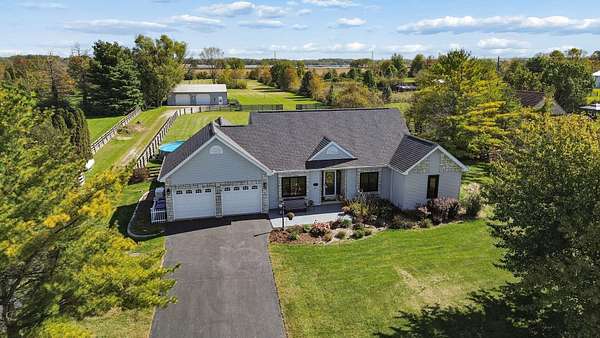 7.63 Acres of Land with Home for Sale in Grove City, Ohio