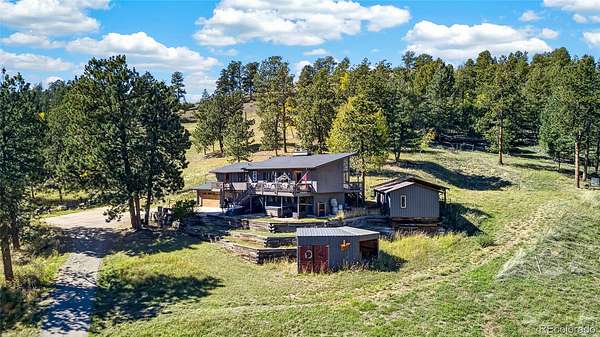 3.8 Acres of Land with Home for Sale in Conifer, Colorado