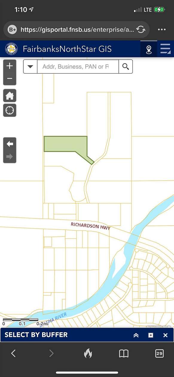 14.4 Acres of Recreational & Residential Land for Sale in Salcha, Alaska