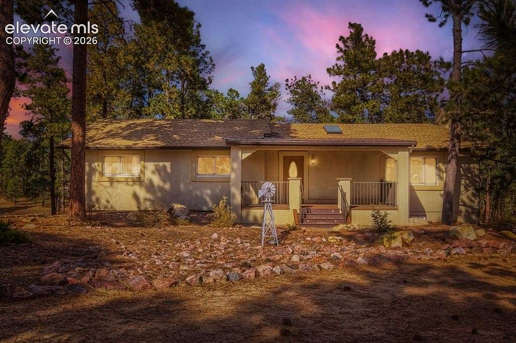 5 Acres of Land with Home for Sale in Colorado Springs, Colorado