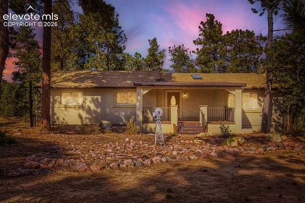 5 Acres of Land with Home for Sale in Colorado Springs, Colorado