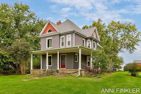 14 Acres of Land with Home for Sale in Lake Odessa, Michigan
