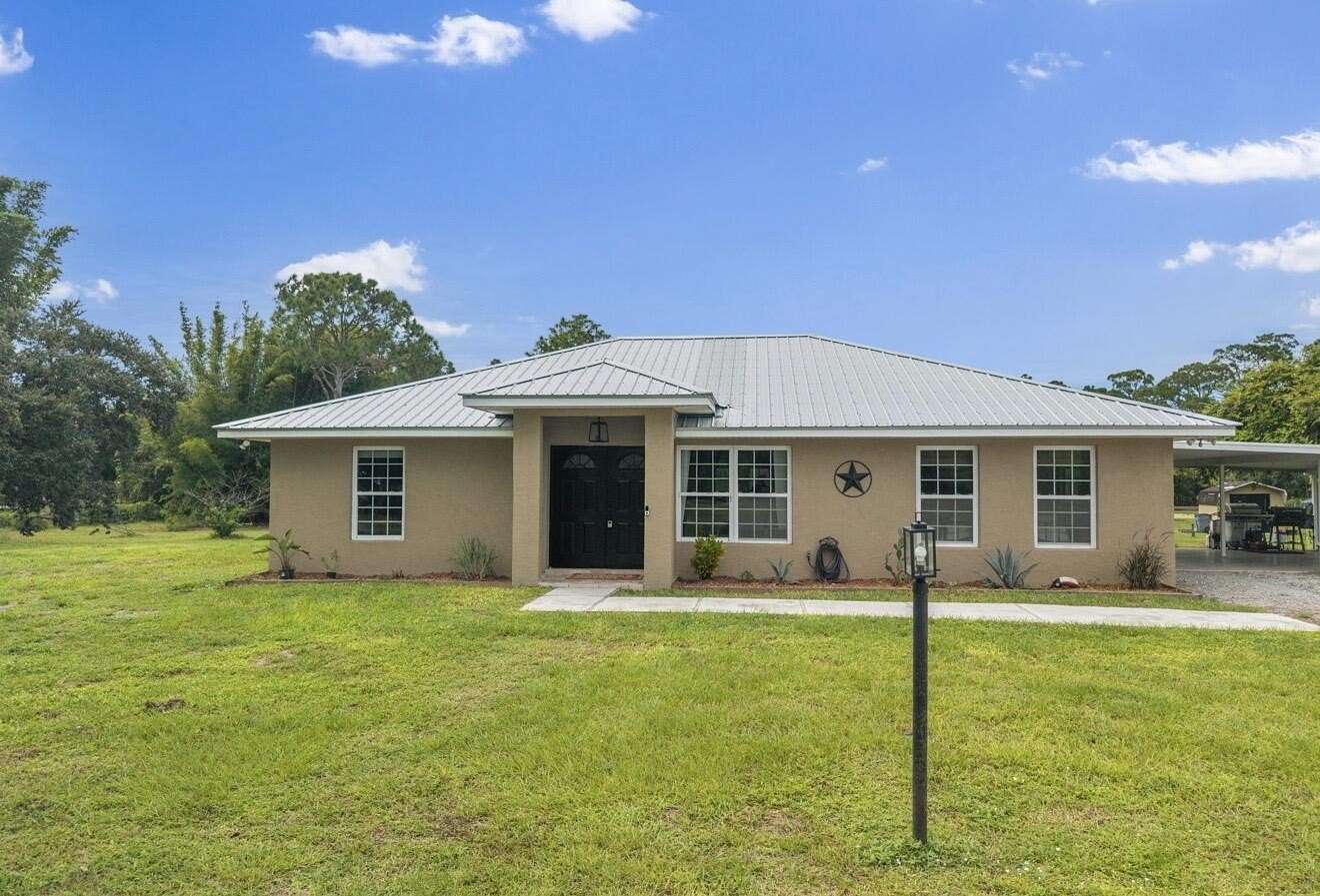 4.73 Acres of Land with Home for Sale in Okeechobee, Florida