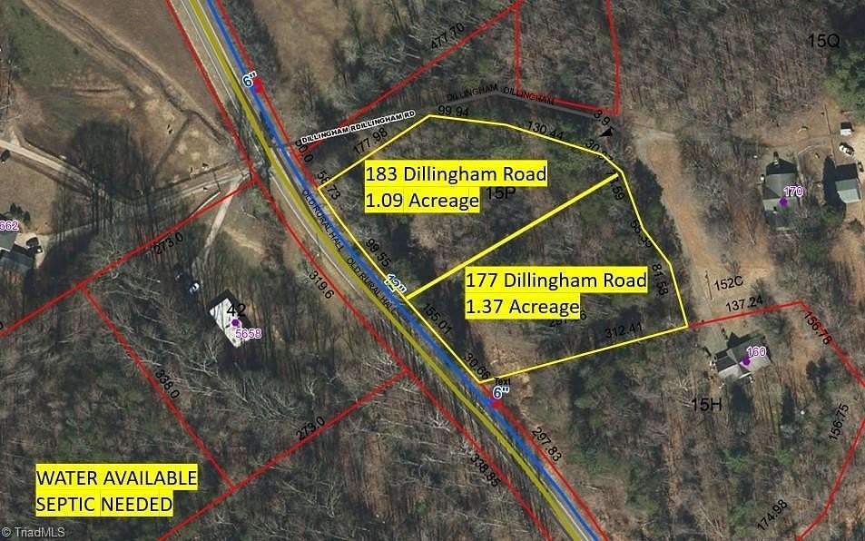 1 Acre of Residential Land for Sale in Winston-Salem, North Carolina