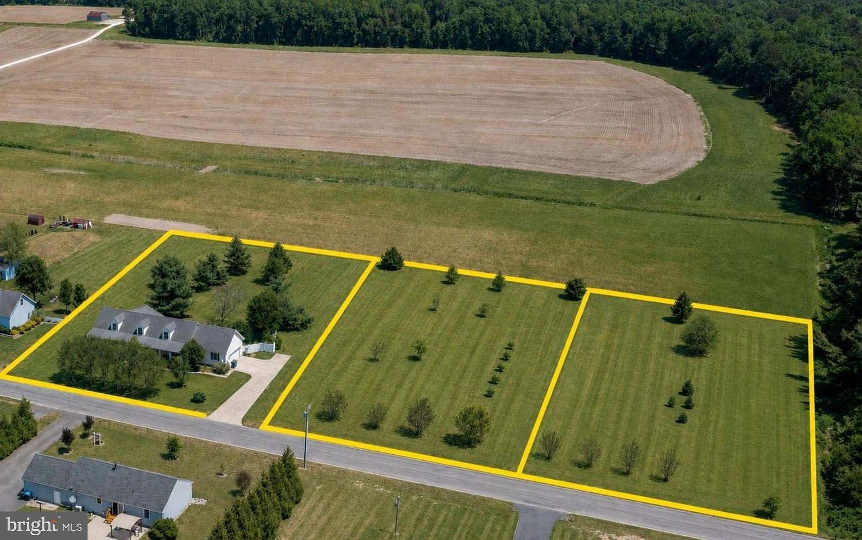 3 Acres of Land with Home for Sale in Harrington, Delaware