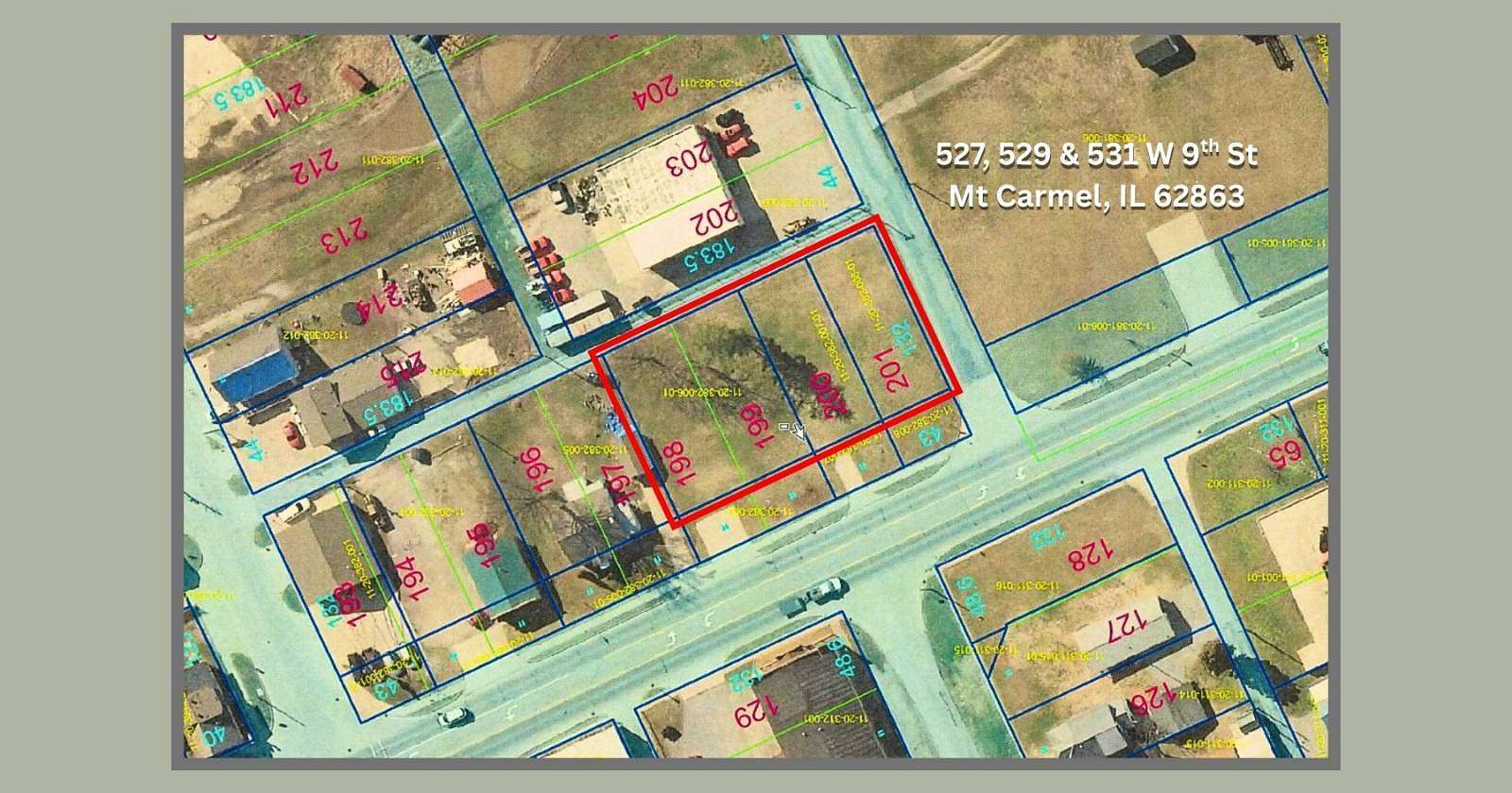 5.2 Acres of Commercial Land for Sale in Mount Carmel, Illinois