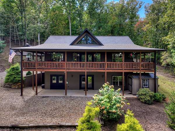 2.34 Acres of Land with Home for Sale in Morganton, Georgia