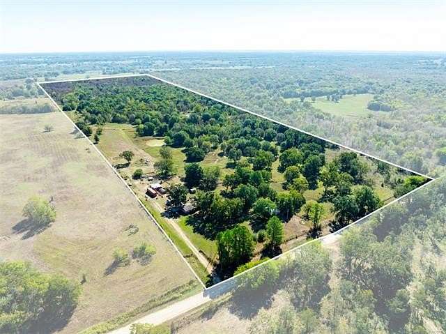 106 Acres of Recreational Land with Home for Sale in Boswell, Oklahoma