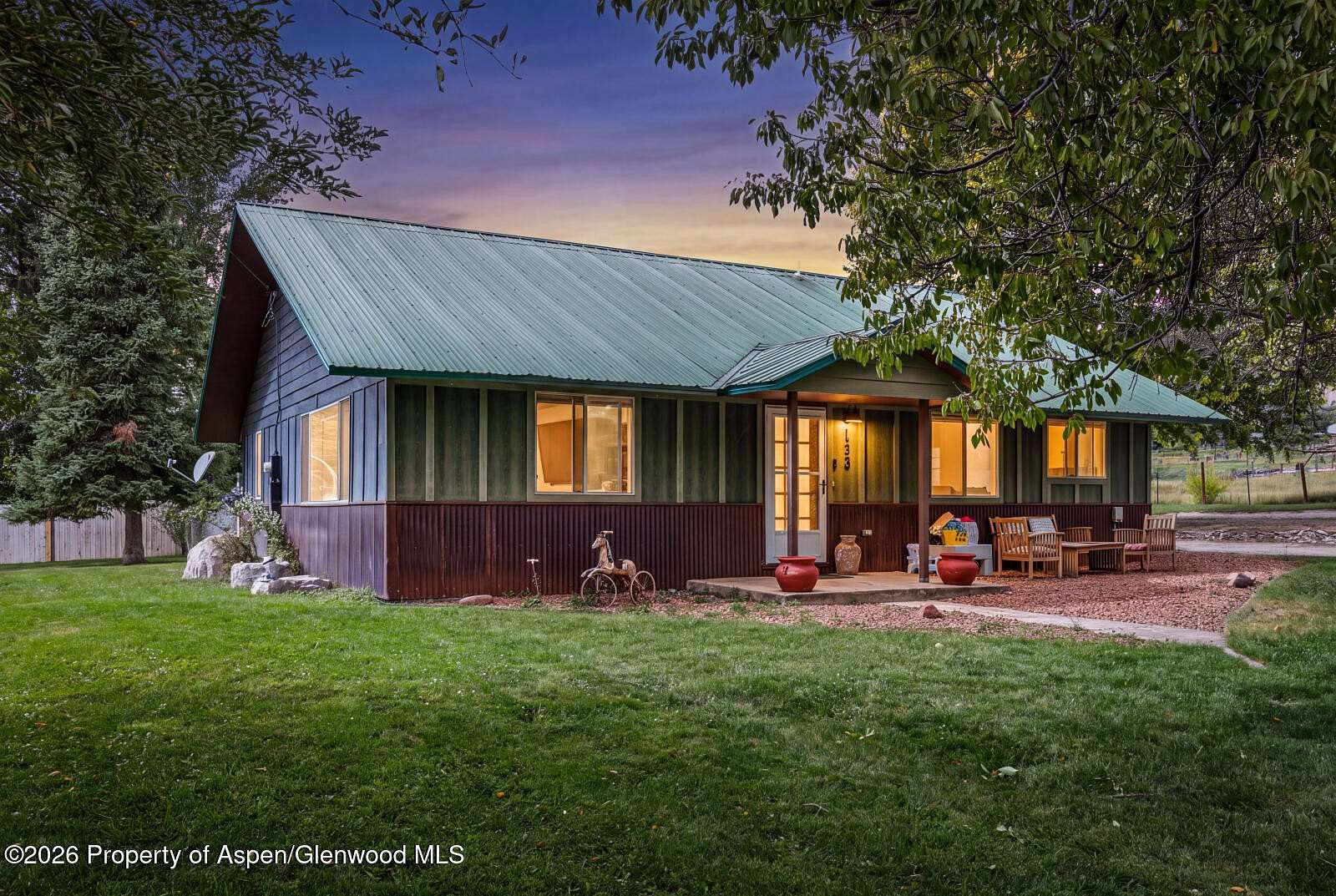 5 Acres of Land with Home for Sale in New Castle, Colorado