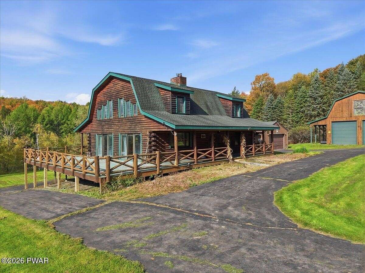 20.6 Acres of Recreational Land with Home for Sale in Lakewood, Pennsylvania