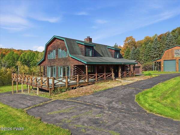 20.6 Acres of Recreational Land with Home for Sale in Lakewood, Pennsylvania