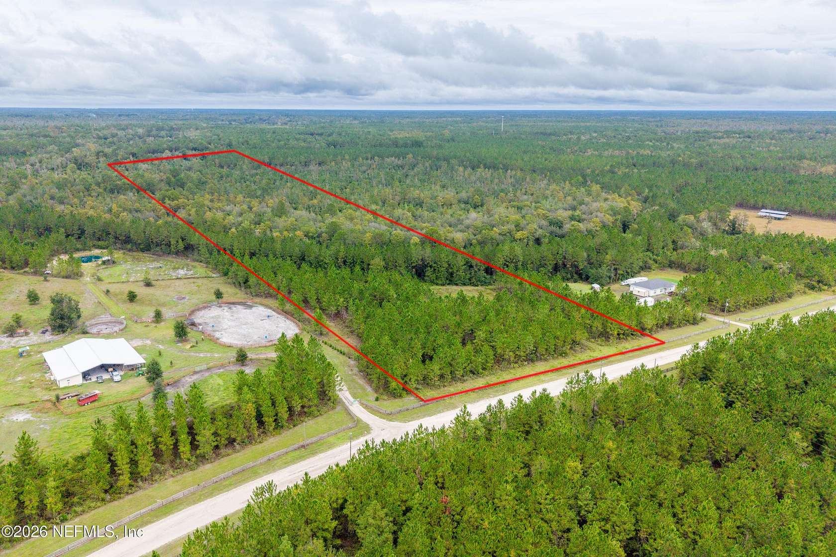 11.1 Acres of Agricultural Land for Sale in Starke, Florida