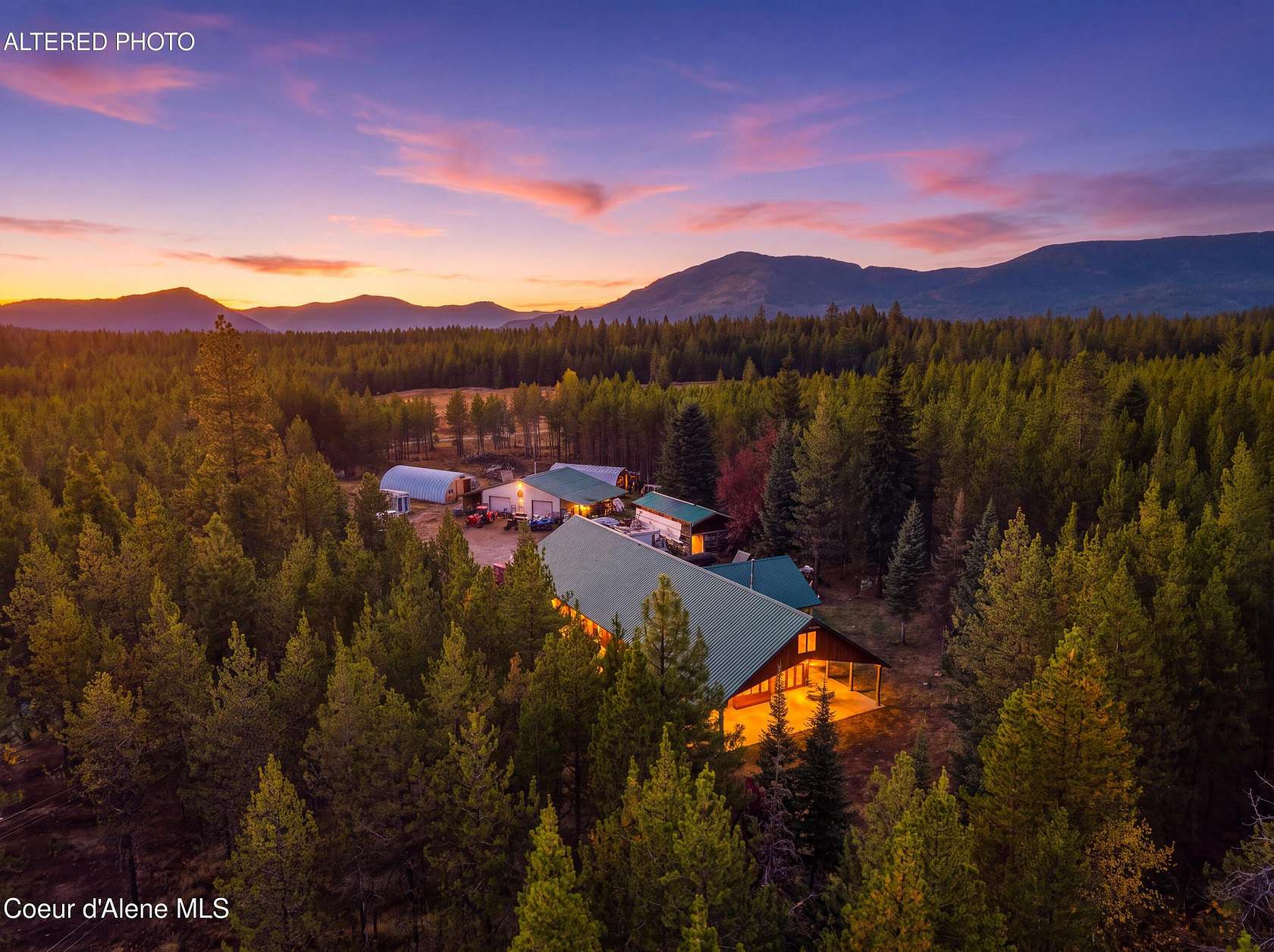 10 Acres of Land with Home for Sale in Athol, Idaho