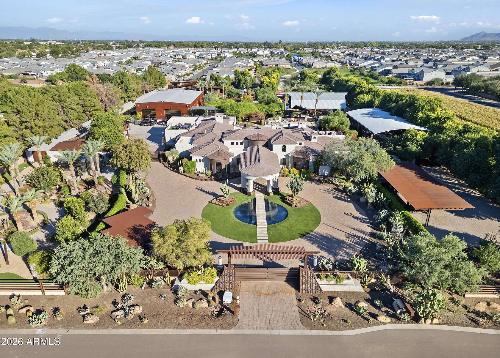 4.36 Acres of Land with Home for Auction in Gilbert, Arizona