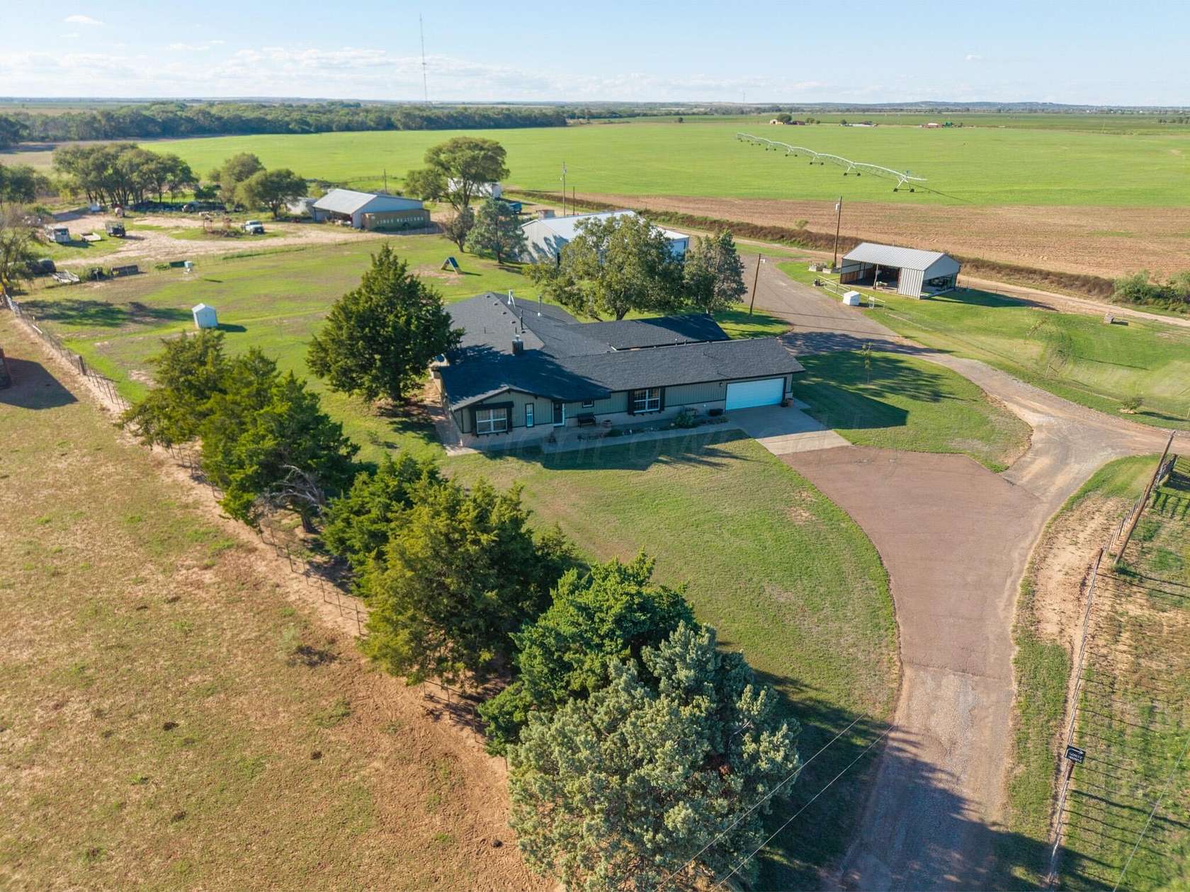 5.1 Acres of Land with Home for Sale in Memphis, Texas