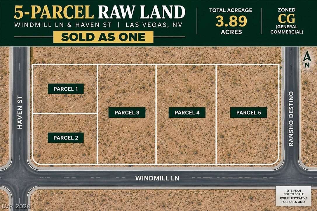 3.89 Acres of Commercial Land for Sale in Las Vegas, Nevada