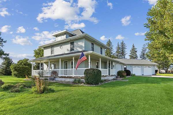 3.76 Acres of Land with Home for Sale in Clarksville, Iowa