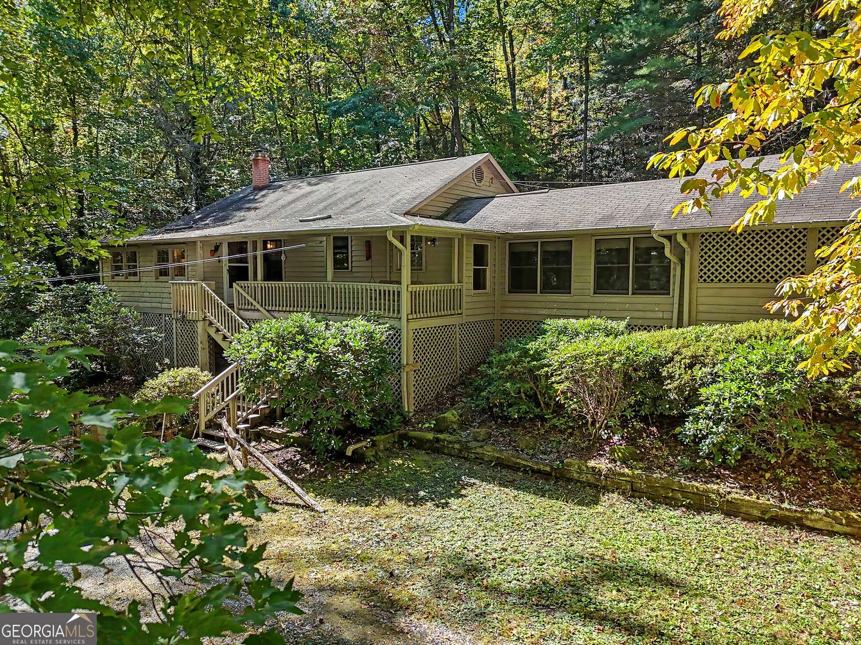 3 Acres of Land with Home for Sale in Rabun Gap, Georgia