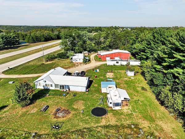 2.84 Acres of Land with Home for Sale in Aurora, Indiana
