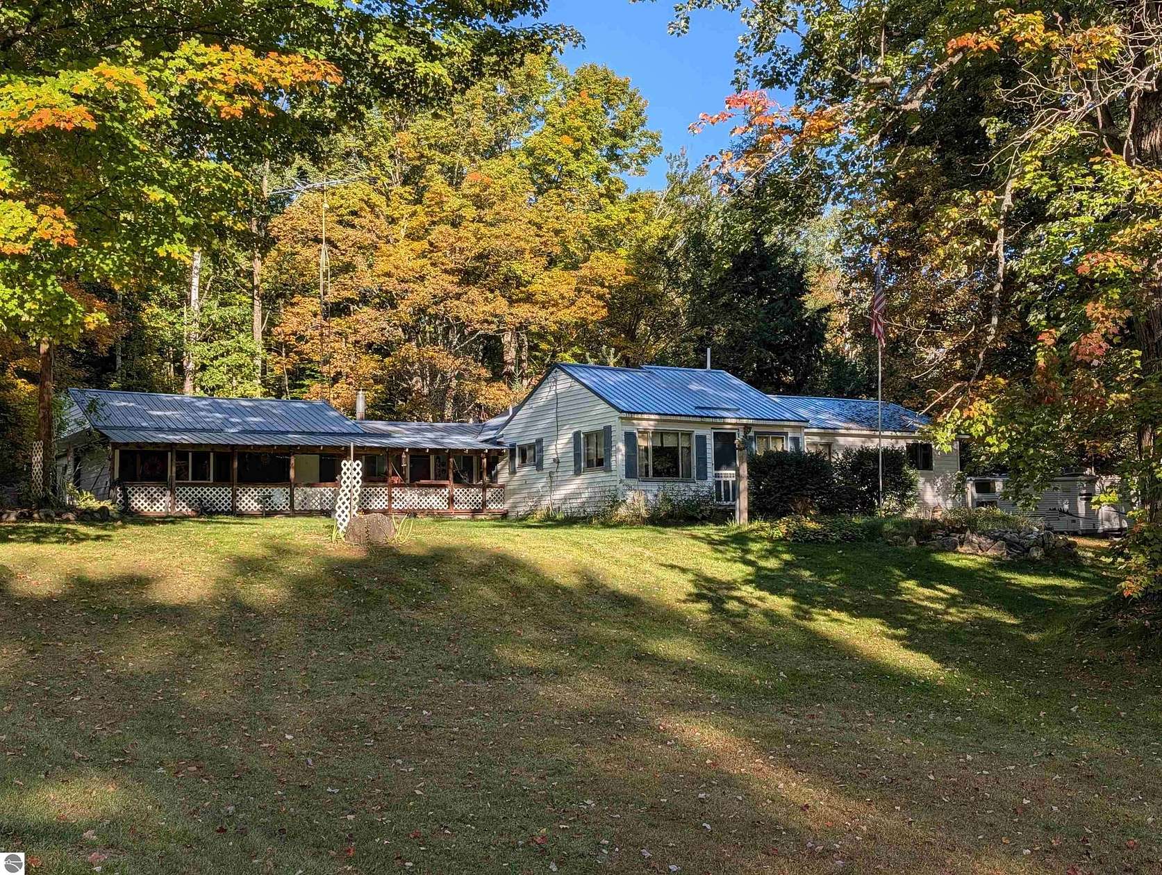 2.46 Acres of Land with Home for Sale in Glennie, Michigan