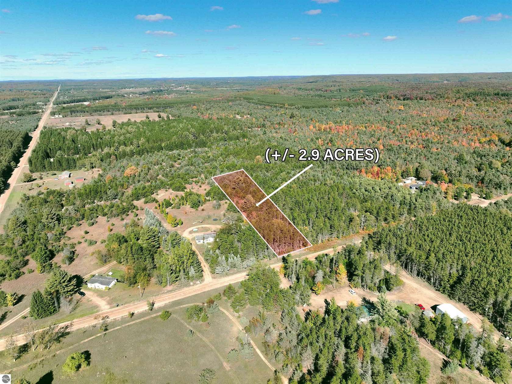2.89 Acres of Land for Sale in Mancelona, Michigan