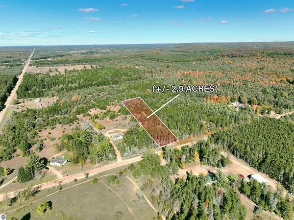 2.89 Acres of Land for Sale in Mancelona, Michigan