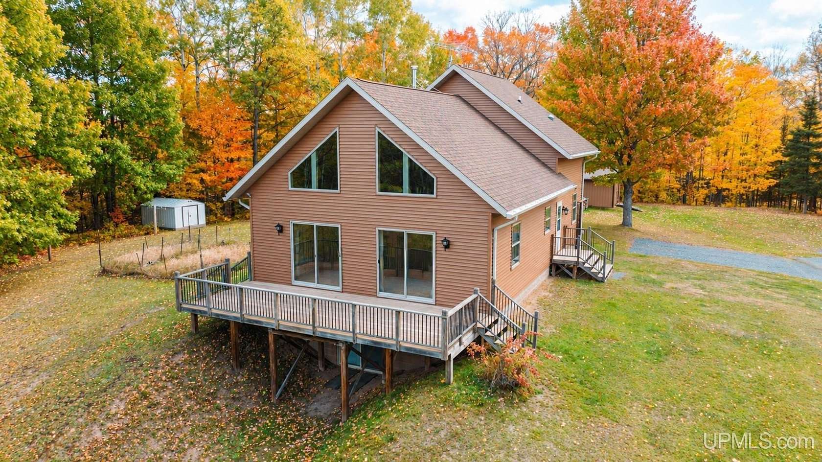 36 Acres of Recreational Land with Home for Sale in Watton, Michigan