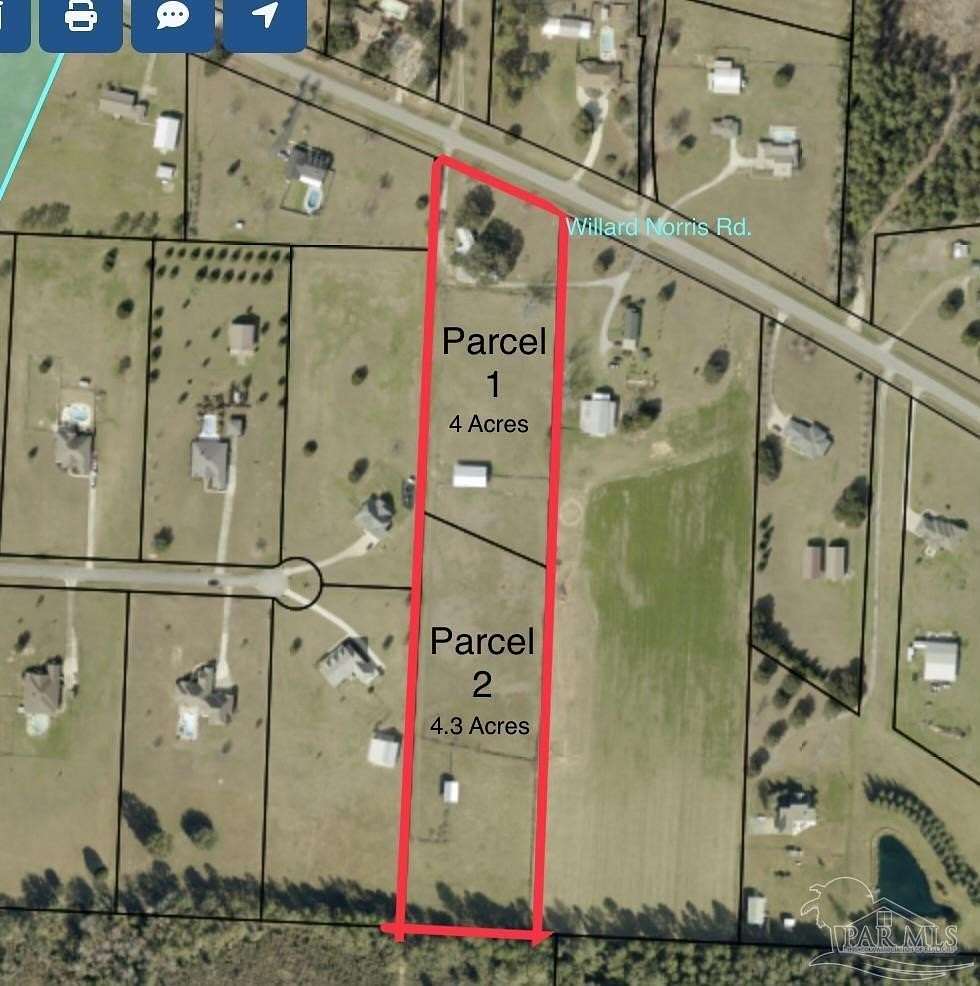 8.3 Acres of Land for Sale in Pace, Florida