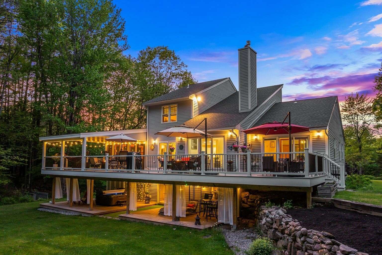 3.58 Acres of Land with Home for Sale in Belmont, New Hampshire