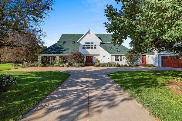 28.8 Acres of Land with Home for Sale in New Franken, Wisconsin