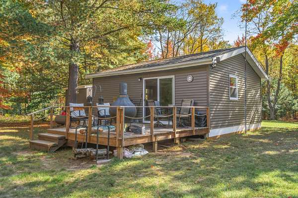 80 Acres of Recreational Land with Home for Sale in Sears, Michigan