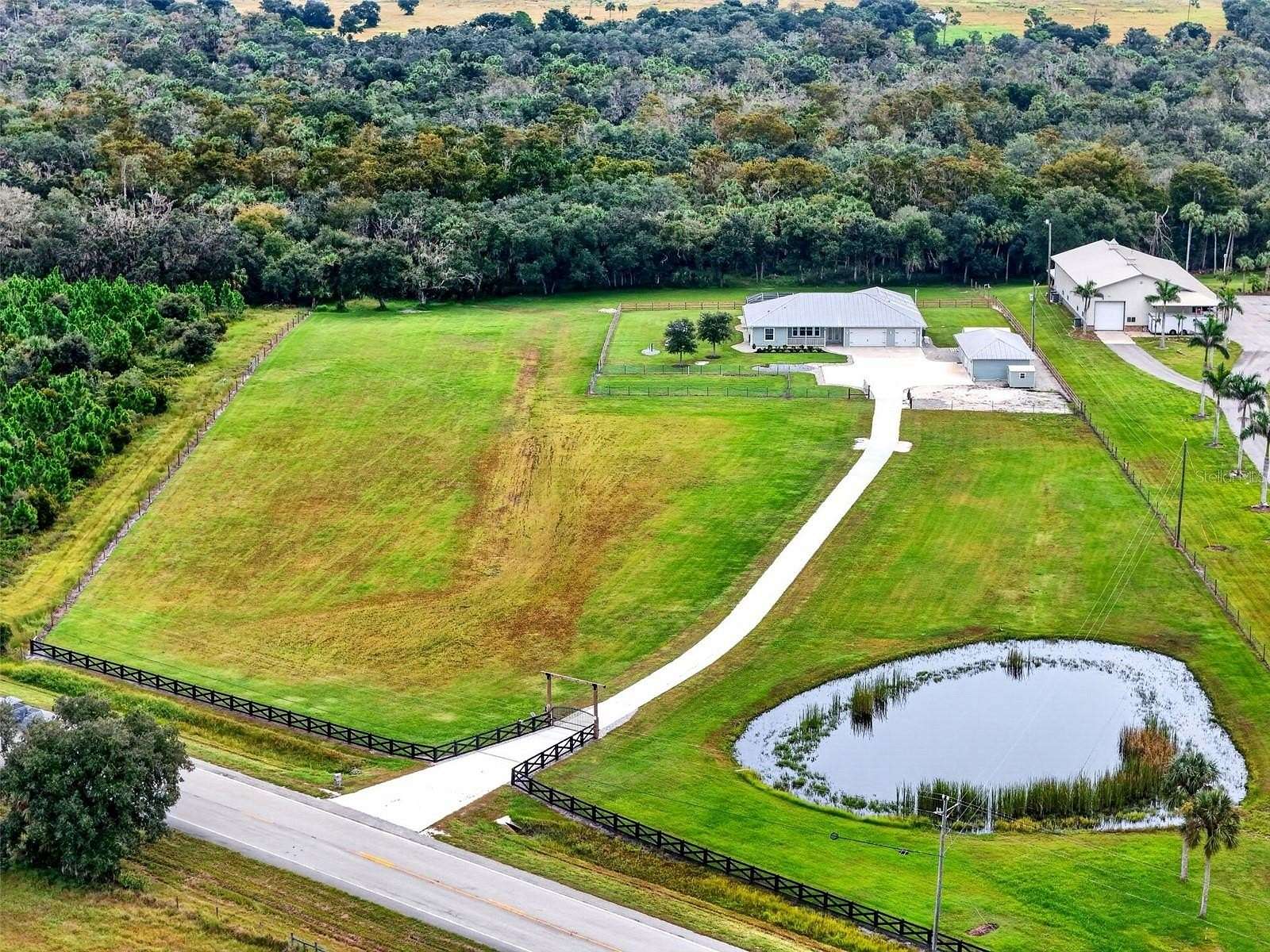 7 Acres of Land with Home for Sale in Arcadia, Florida