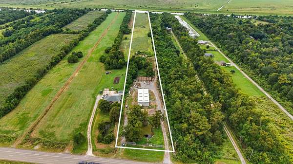 9.5 Acres of Improved Commercial Land for Sale in Cut Off, Louisiana