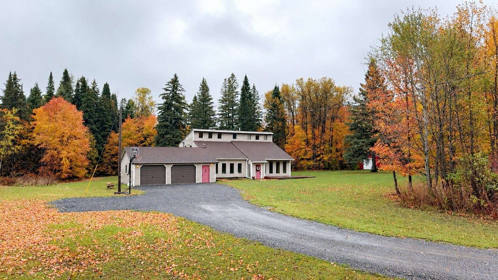 4.46 Acres of Land with Home for Sale in Connor Township, Maine