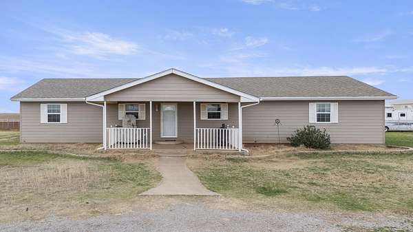 10.7 Acres of Land with Home for Sale in Bessie, Oklahoma