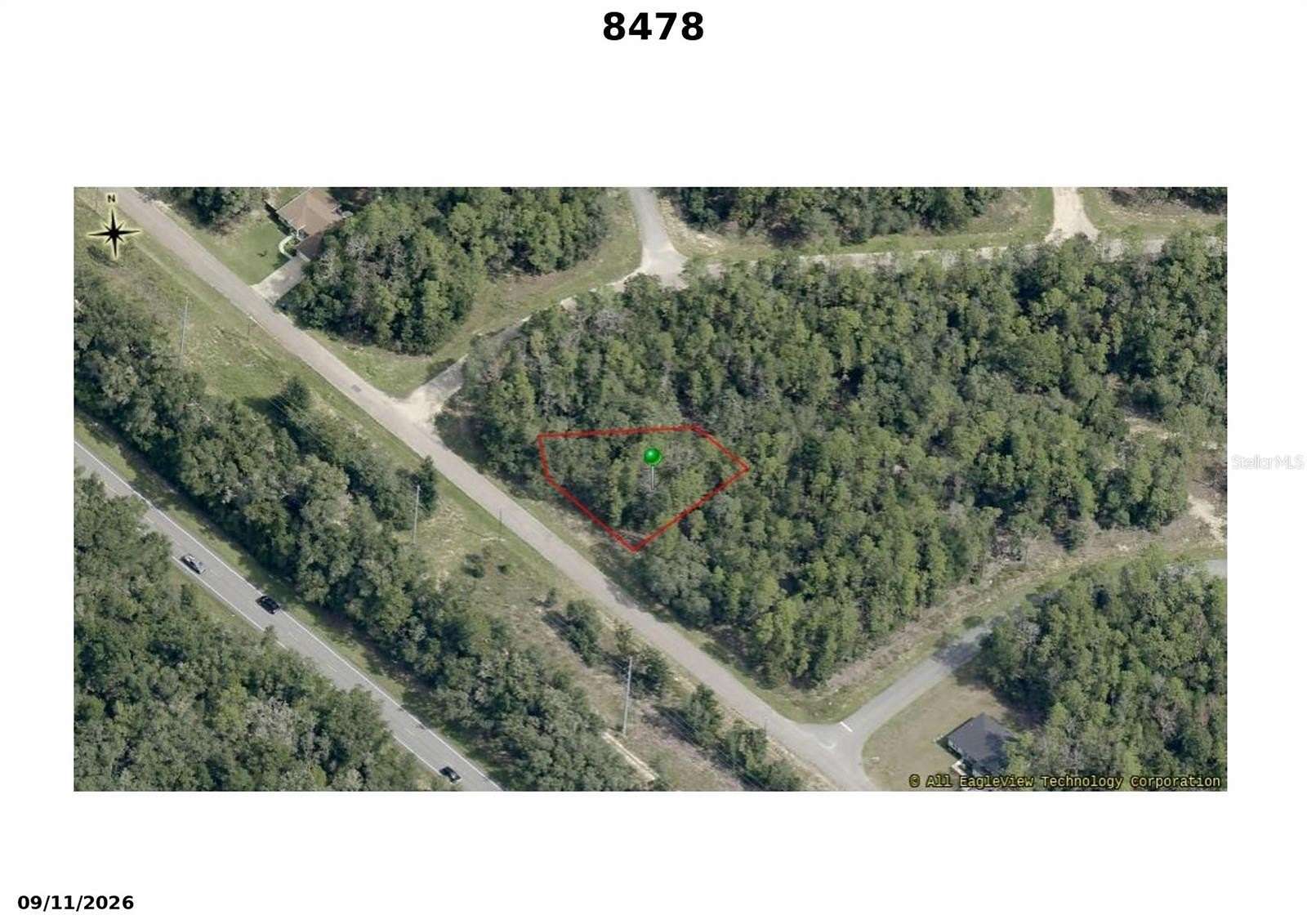 0.25 Acres of Residential Land for Sale in Citrus Springs, Florida