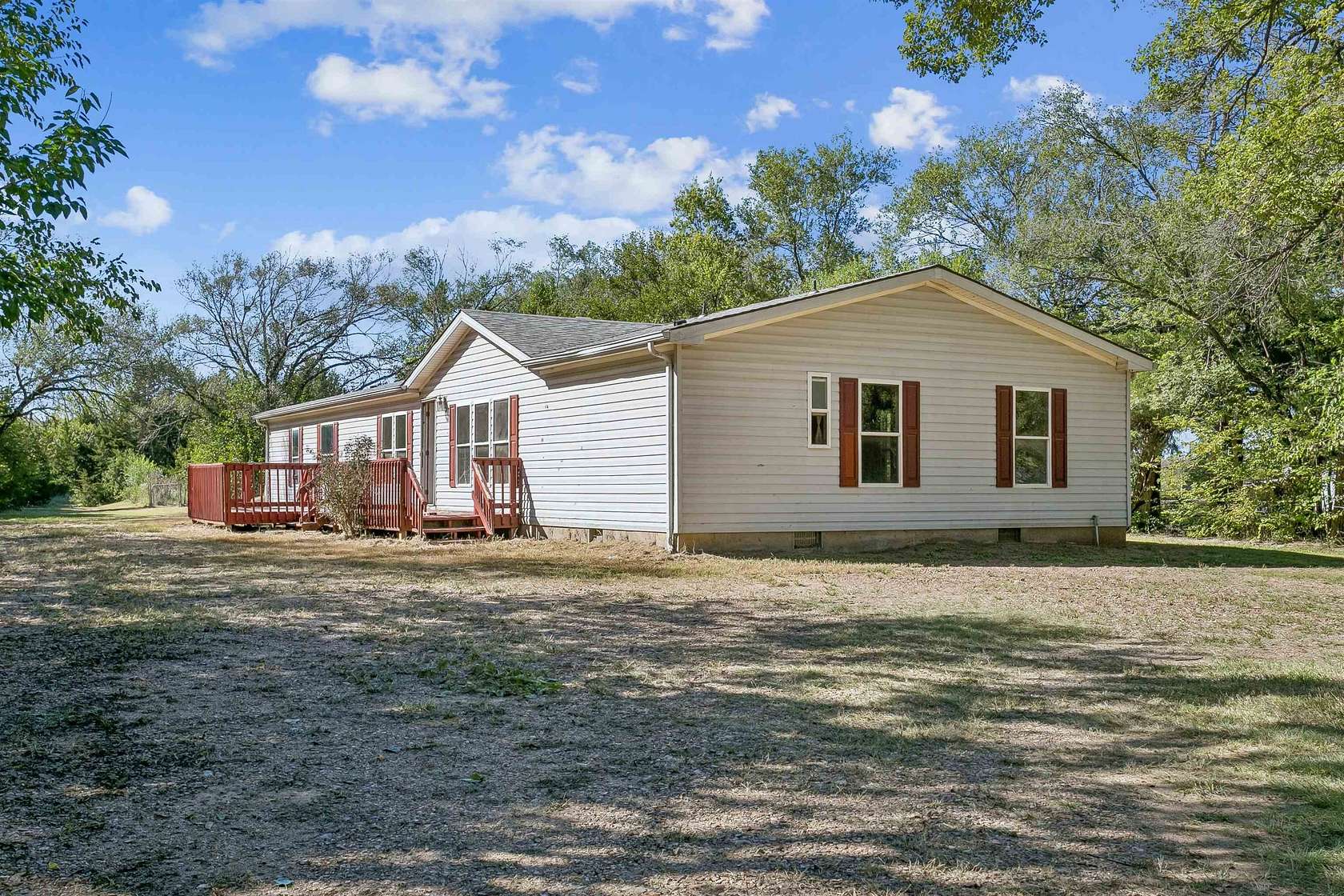 3 Acres of Land with Home for Auction in Augusta, Kansas