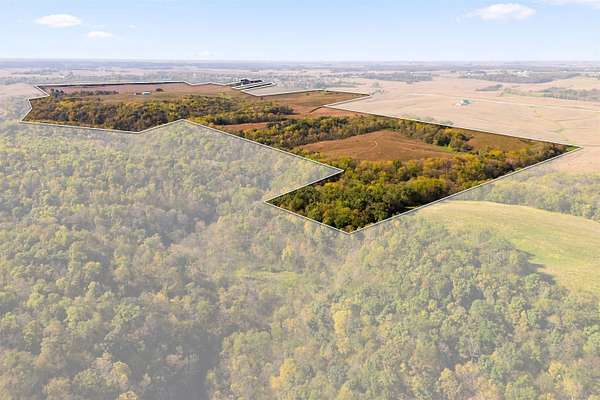 378 Acres of Improved Land for Sale in Strawberry Point, Iowa
