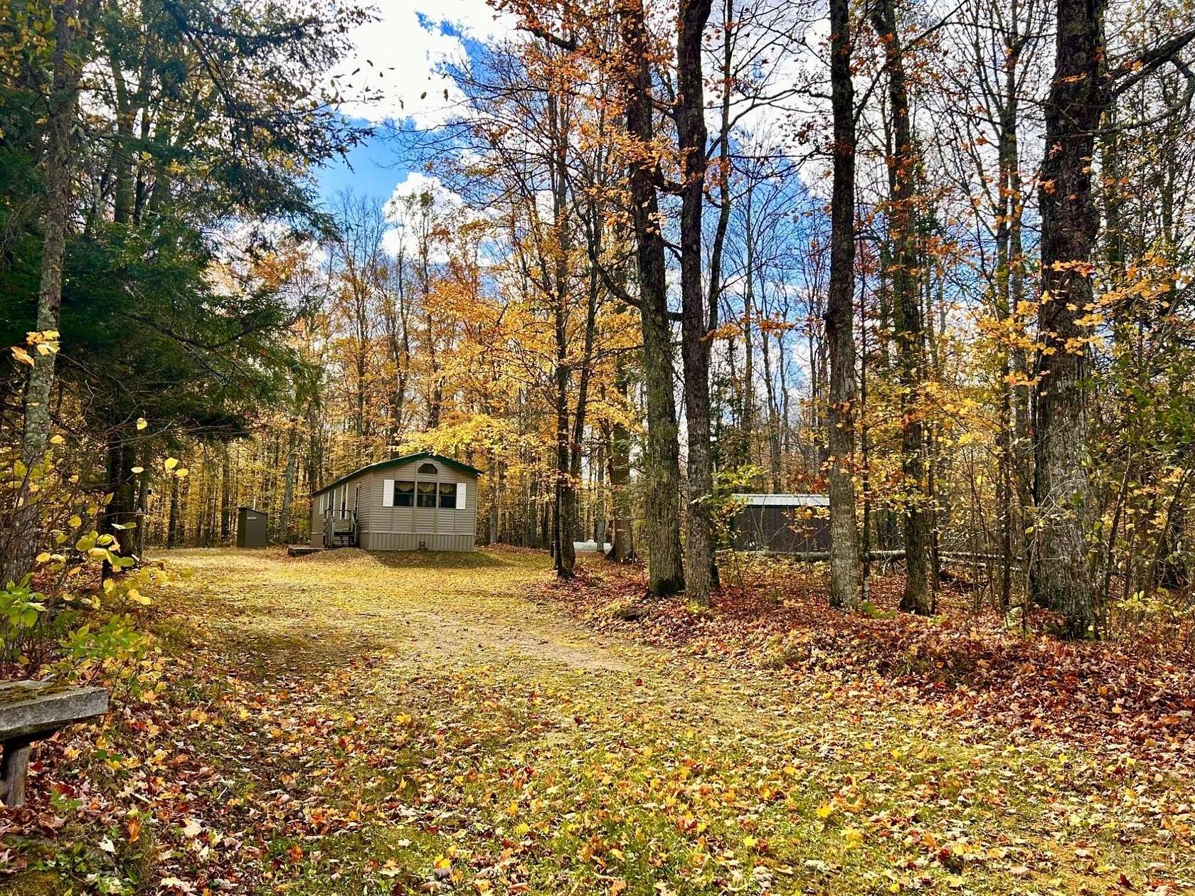 2.15 Acres of Land with Home for Sale in Laona, Wisconsin