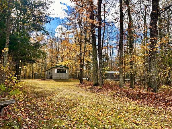 2.15 Acres of Land with Home for Sale in Laona, Wisconsin