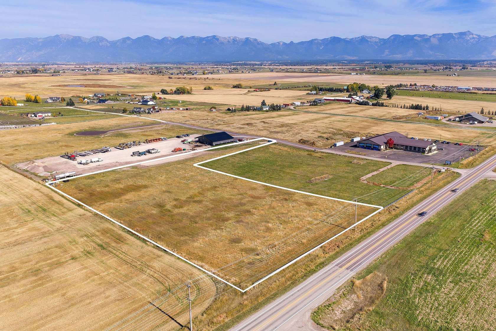 4 Acres of Commercial Land for Sale in Somers, Montana