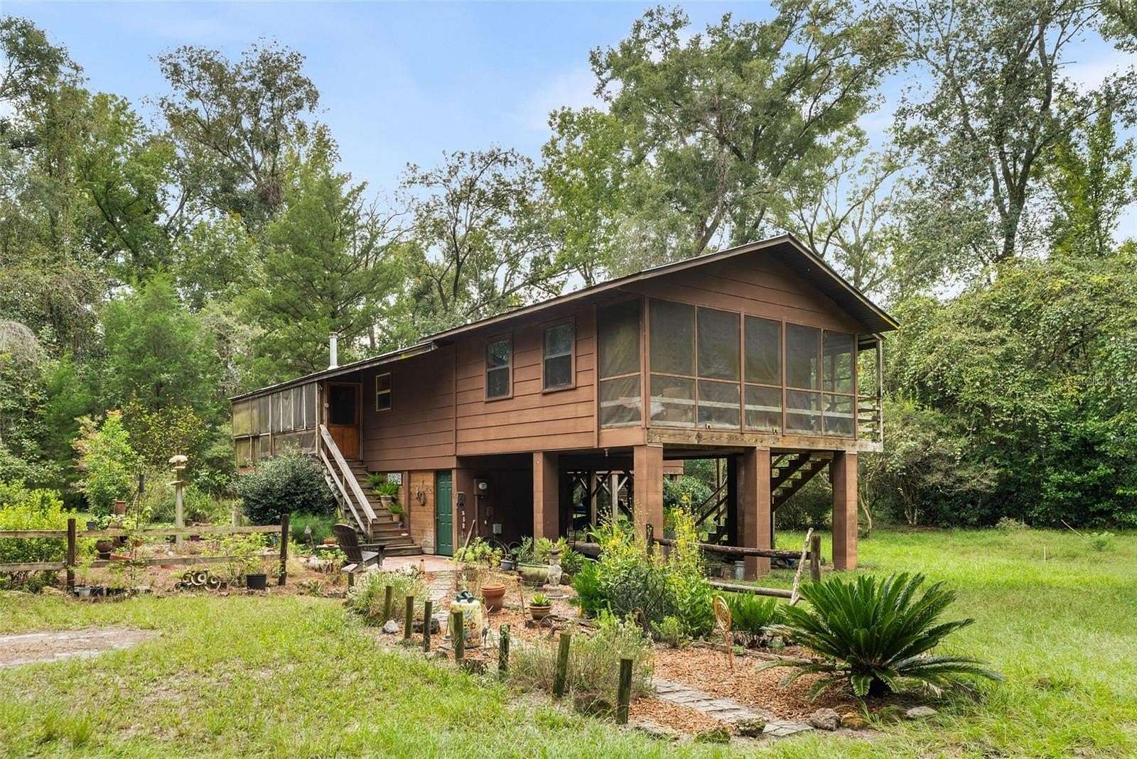 10 Acres of Land with Home for Sale in Fort White, Florida