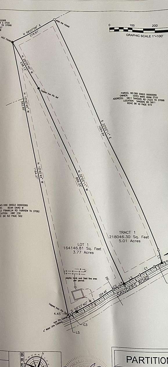 5 Acres of Residential Land for Sale in Lyles, Tennessee