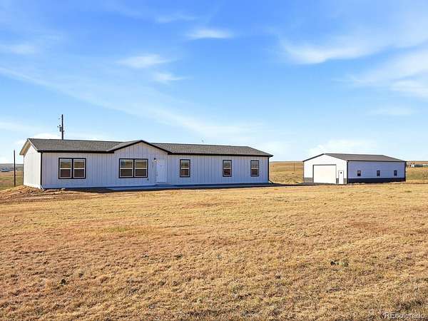 35.7 Acres of Agricultural Land with Home for Sale in Deer Trail, Colorado