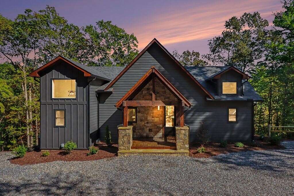 2.18 Acres of Land with Home for Sale in Mineral Bluff, Georgia