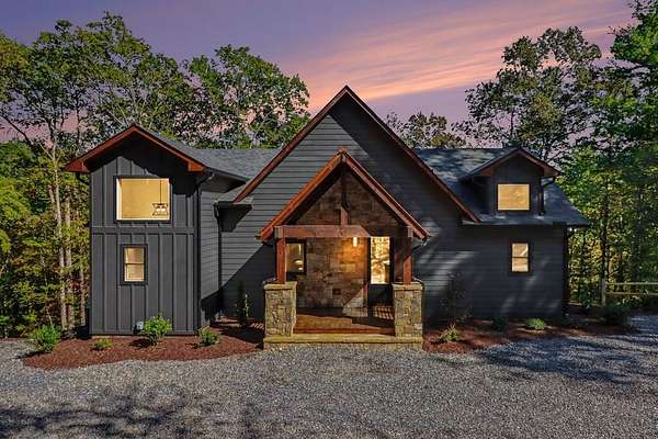 2.18 Acres of Land with Home for Sale in Mineral Bluff, Georgia