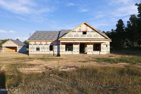 4.68 Acres of Land with Home for Sale in Vass, North Carolina