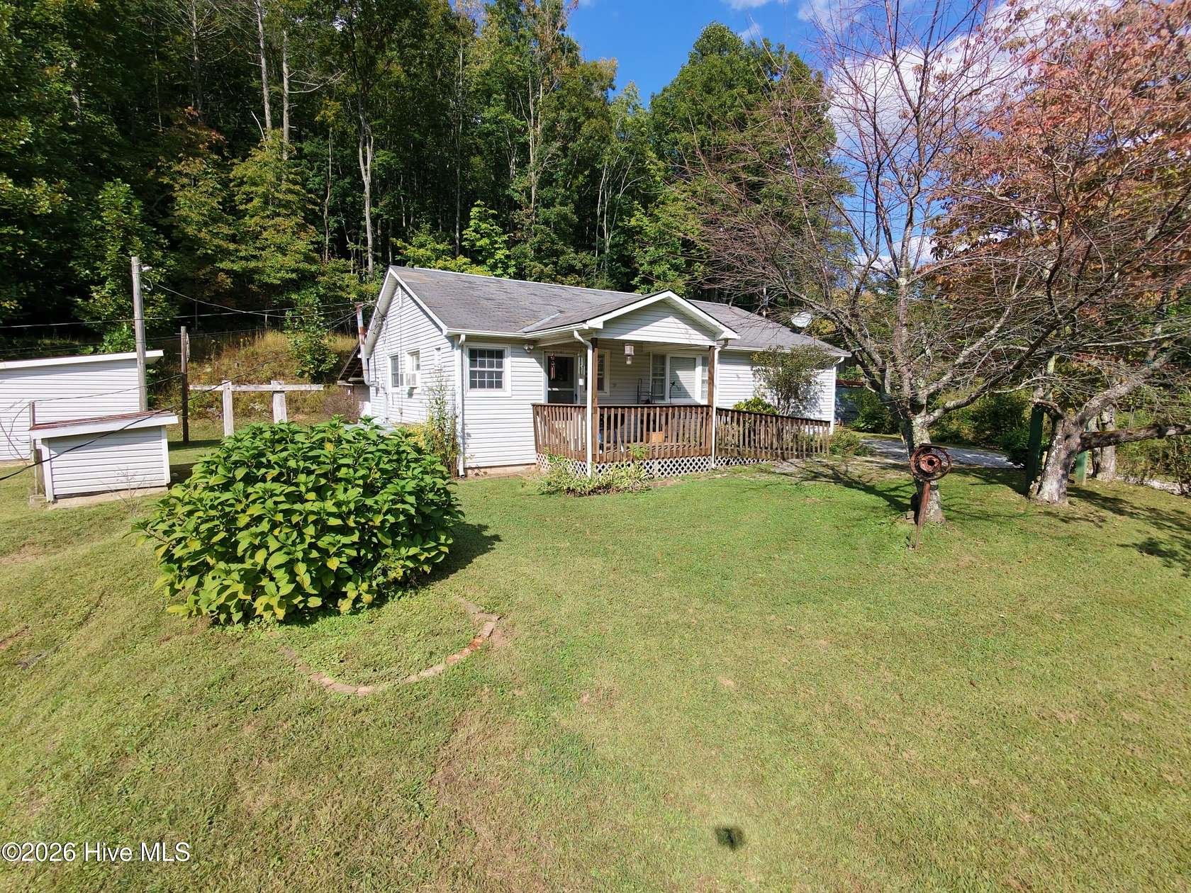 6.89 Acres of Land with Home for Sale in Andrews, North Carolina